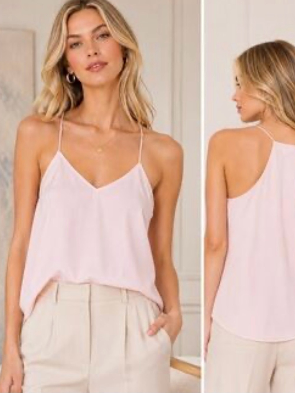 Johnny Was Edie Silk Tank